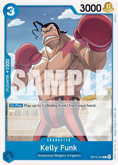 Image for Kelly Funk (OP15-043) (Adventure on Kami's Island) - One Piece Card Game