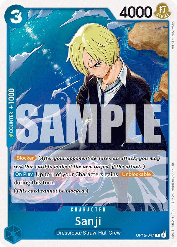 Image for Sanji (OP15-047) (OP15-047) (Adventure on Kami's Island) - One Piece Card Game
