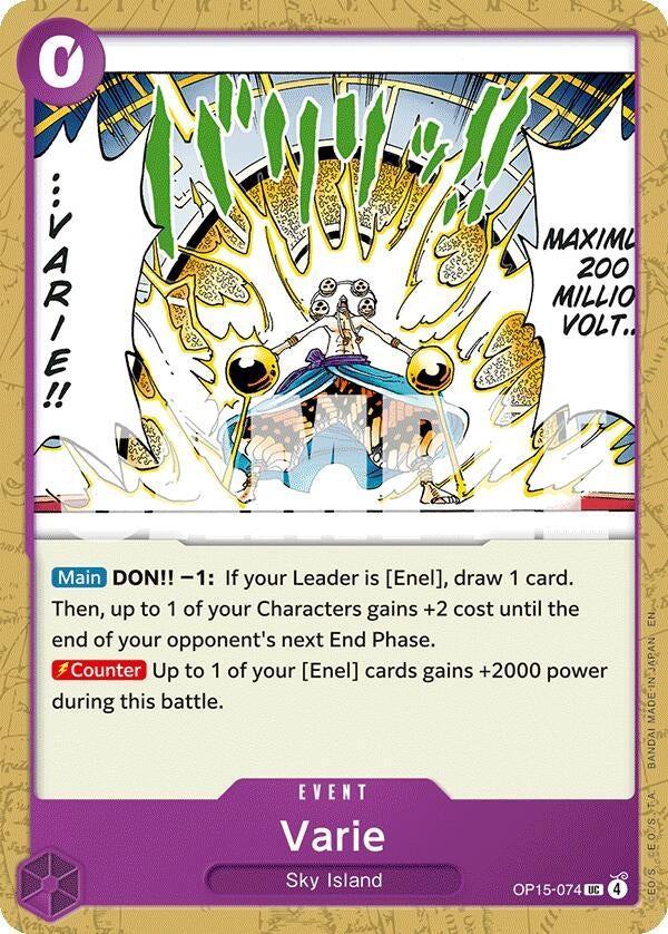 Image for Varie (OP15-074) (Adventure on Kami's Island) - One Piece Card Game