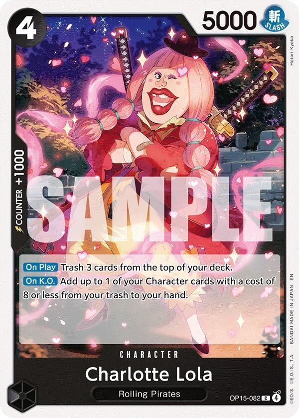 Image for Charlotte Lola (OP15-082) (Adventure on Kami's Island) - One Piece Card Game