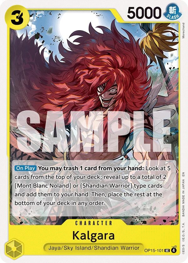 Image for Kalgara (OP15-101) (Adventure on Kami's Island) - One Piece Card Game