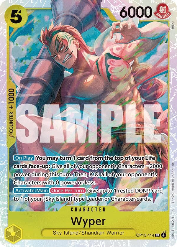 Image for Wyper (OP15-114) (Adventure on Kami's Island) - One Piece Card Game