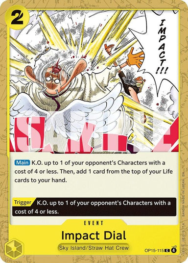 Image for Impact Dial (OP15-115) (Adventure on Kami's Island) - One Piece Card Game