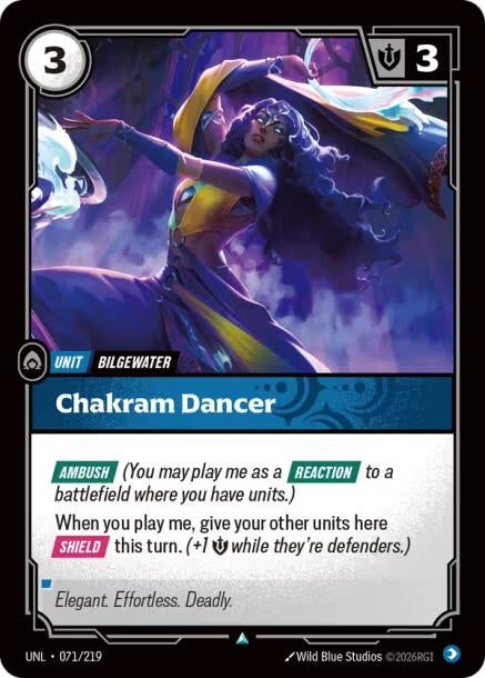 Image for Chakram Dancer (071/219) (Unleashed) - Riftbound: League of Legends Trading Card Game