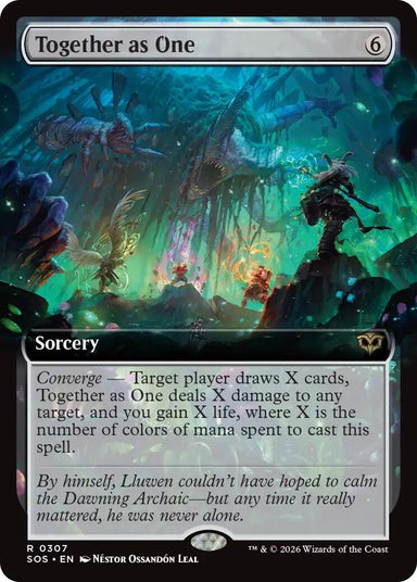 Image for Together as One (Extended Art) (307) (Secrets of Strixhaven) - Magic: The Gathering