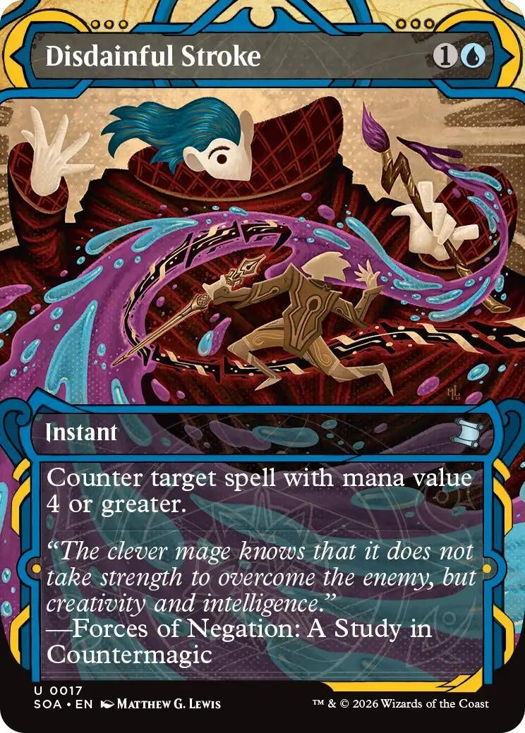 Image for Disdainful Stroke (17) (Secrets of Strixhaven: Mystical Archive) - Magic: The Gathering