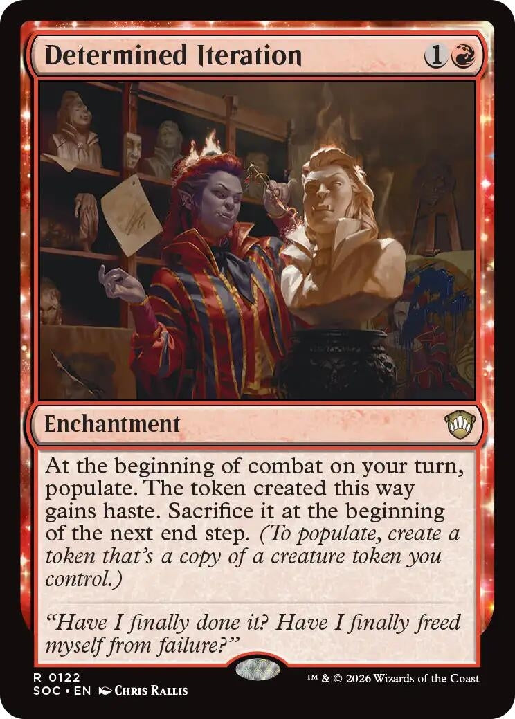 Image for Determined Iteration (122) (Secrets of Strixhaven) - Magic: The Gathering