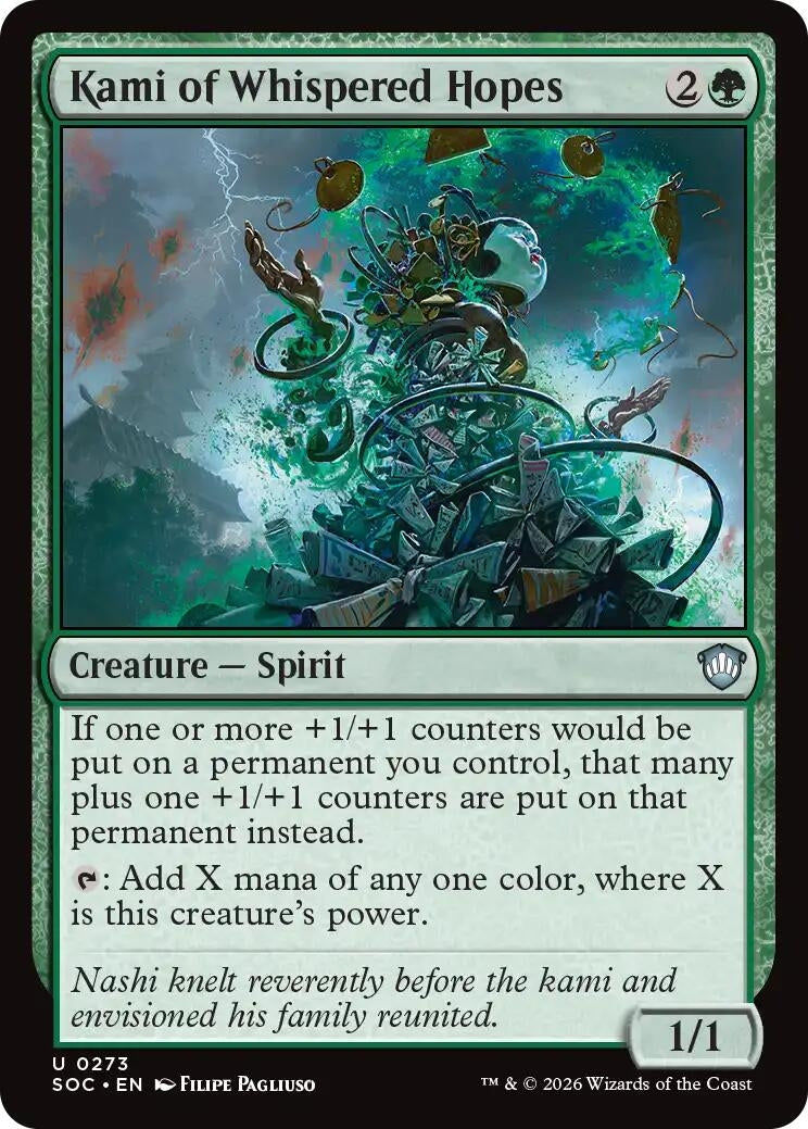 Image for Kami of Whispered Hopes (273) (Secrets of Strixhaven) - Magic: The Gathering