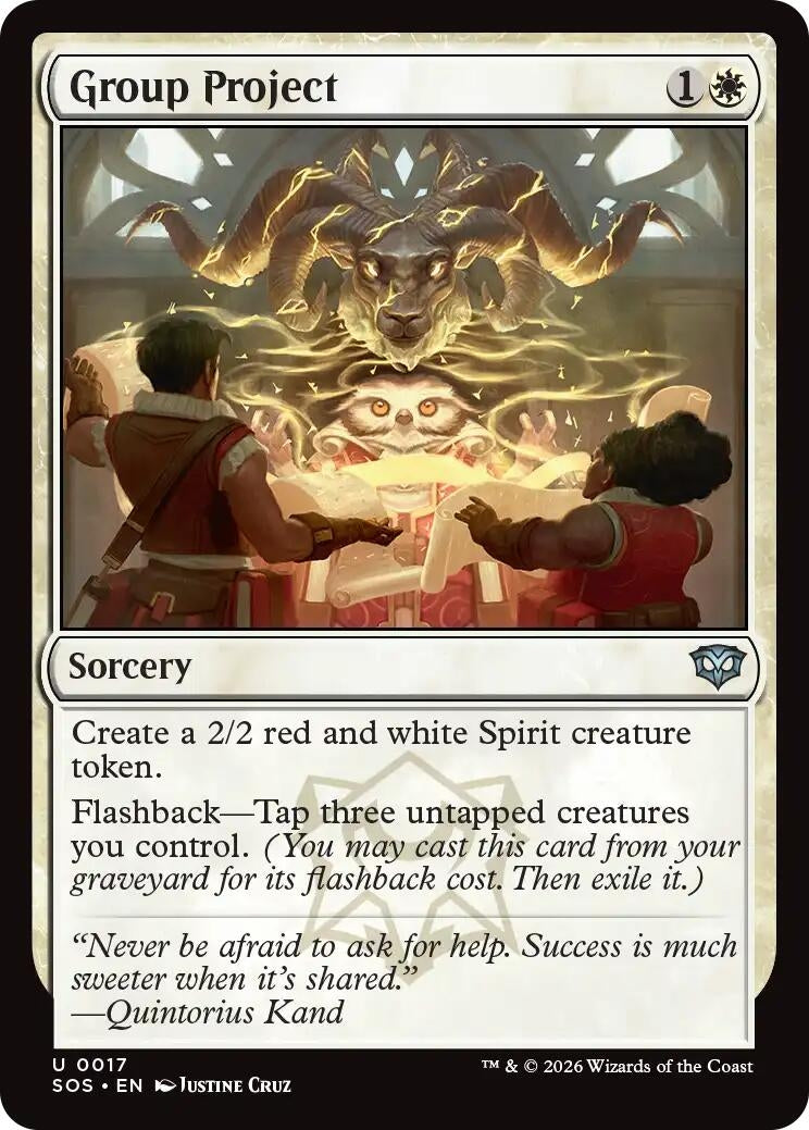 Image for Group Project (17) (Secrets of Strixhaven) - Magic: The Gathering