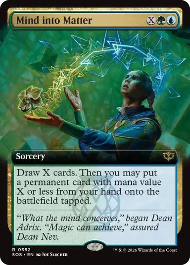 Image for Mind into Matter (Extended Art) (352) (Secrets of Strixhaven) - Magic: The Gathering