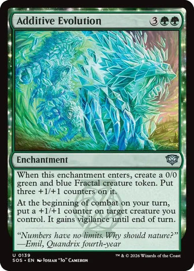 Image for Additive Evolution (139) (Secrets of Strixhaven) - Magic: The Gathering