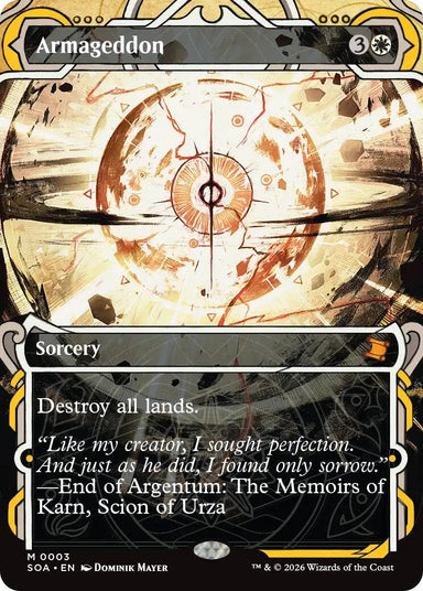Image for Armageddon (3) (Secrets of Strixhaven: Mystical Archive) - Magic: The Gathering