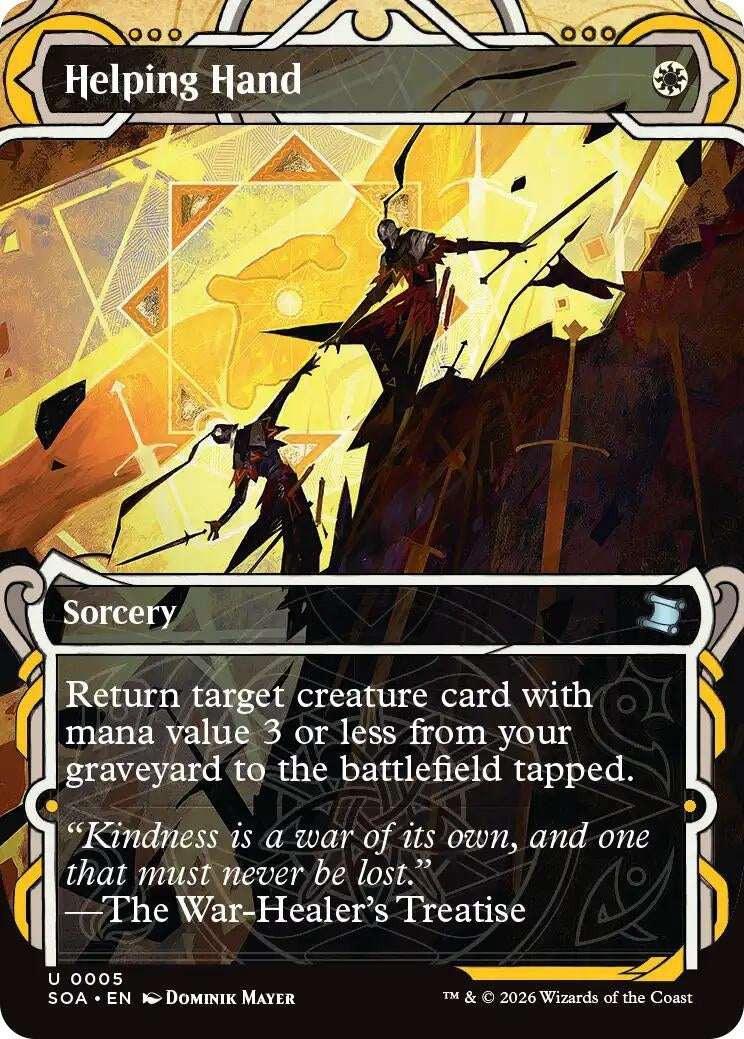 Image for Helping Hand (5) (Secrets of Strixhaven: Mystical Archive) - Magic: The Gathering