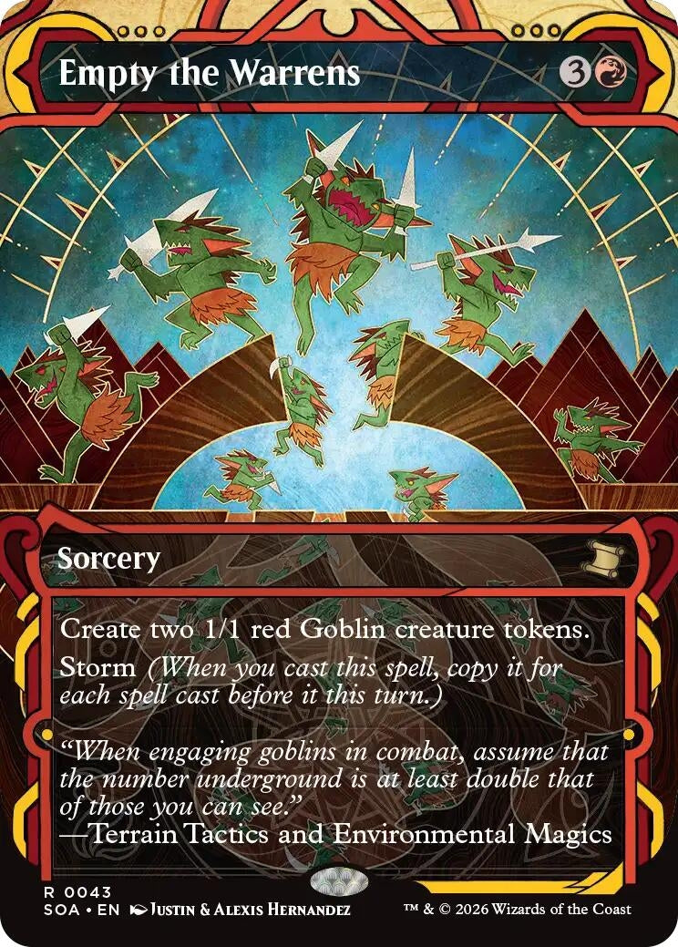 Image for Empty the Warrens (43) (Secrets of Strixhaven: Mystical Archive) - Magic: The Gathering