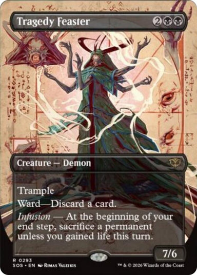 Image for Tragedy Feaster (Borderless) (293) (Secrets of Strixhaven) - Magic: The Gathering