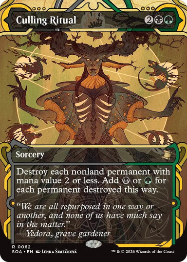 Image for Culling Ritual (62) (Secrets of Strixhaven: Mystical Archive) - Magic: The Gathering
