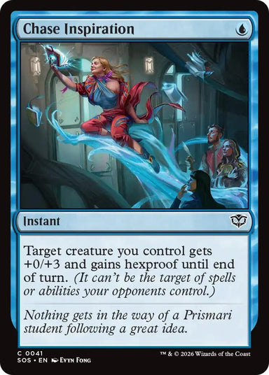Image for Chase Inspiration (41) (Secrets of Strixhaven) - Magic: The Gathering