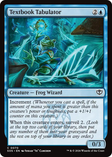 Image for Textbook Tabulator (70) (Secrets of Strixhaven) - Magic: The Gathering