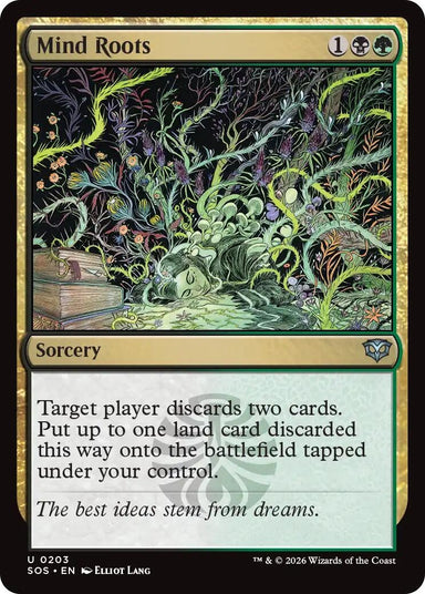 Image for Mind Roots (203) (Secrets of Strixhaven) - Magic: The Gathering