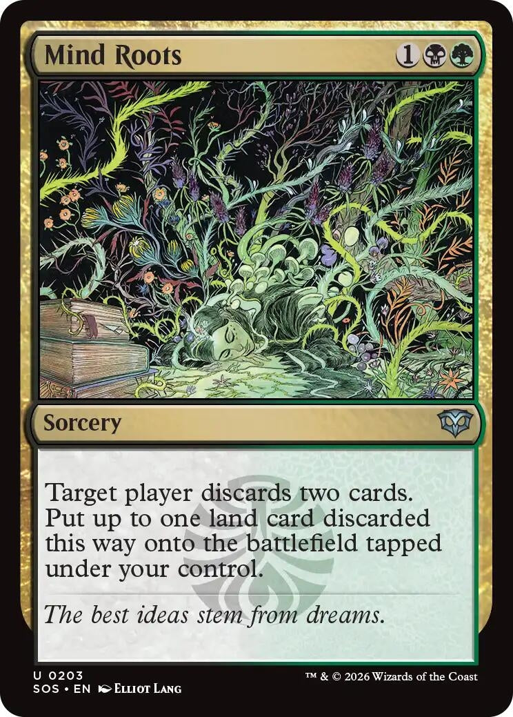 Image for Mind Roots (203) (Secrets of Strixhaven) - Magic: The Gathering