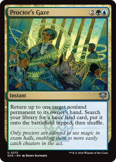 Image for Proctor's Gaze (213) (Secrets of Strixhaven) - Magic: The Gathering