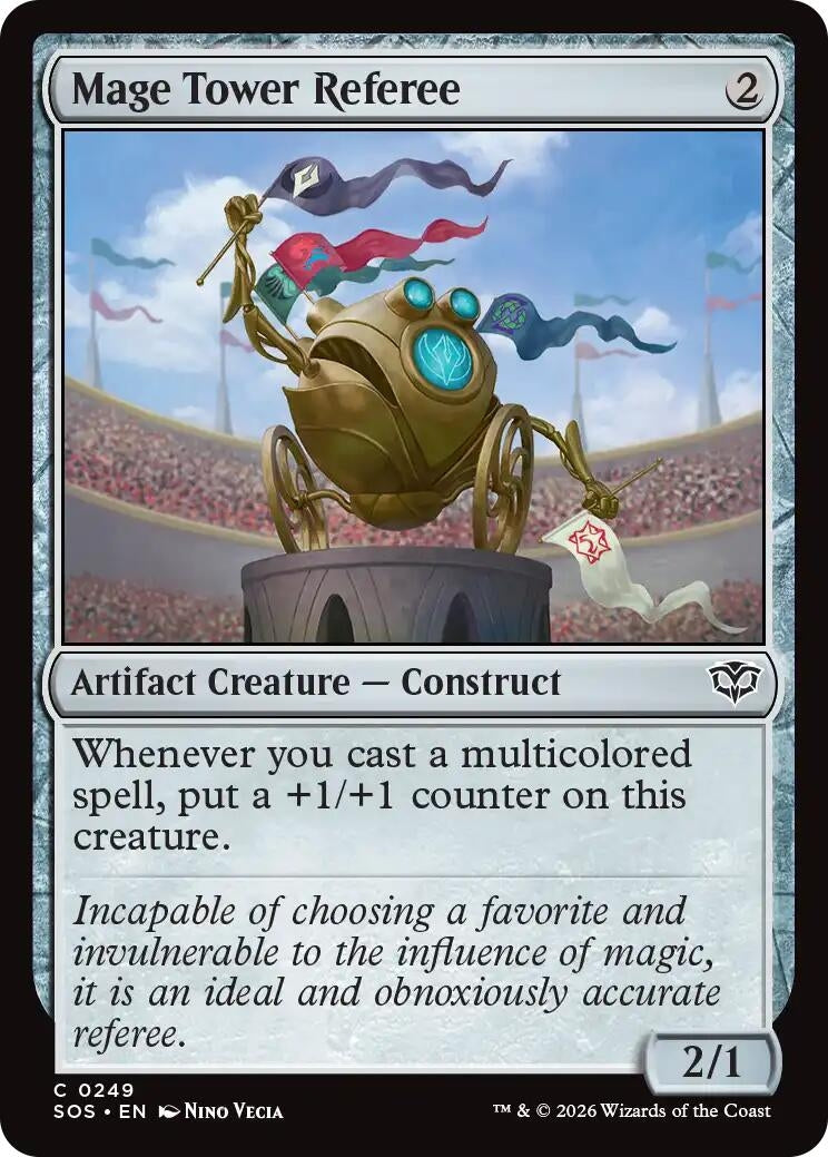Image for Mage Tower Referee (249) (Secrets of Strixhaven) - Magic: The Gathering
