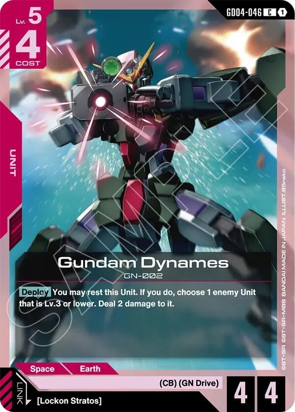 Image for Gundam Dynames (GD04-046) (Phantom Aria) - Gundam Card Game