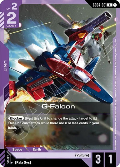 Image for G-Falcon (GD04-061) (Phantom Aria) - Gundam Card Game