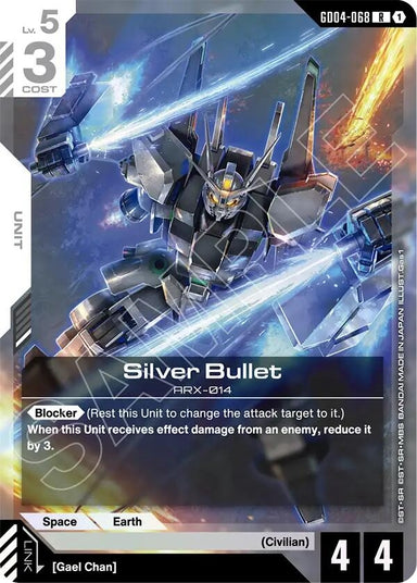 Image for Silver Bullet (GD04-068) (Phantom Aria) - Gundam Card Game
