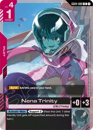 Image for Nena Trinity (GD04-089) (Phantom Aria) - Gundam Card Game