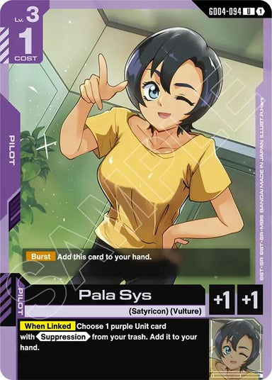 Image for Pala Sys (GD04-094) (Phantom Aria) - Gundam Card Game