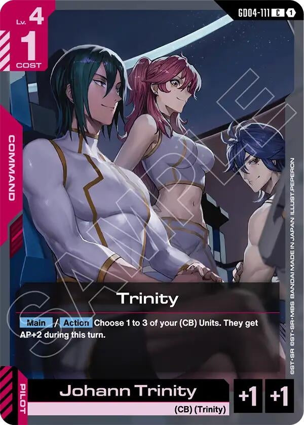 Image for Trinity (GD04-111) (Phantom Aria) - Gundam Card Game