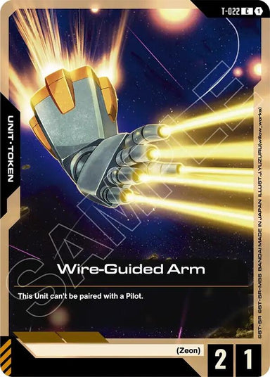 Image for Wire-Guided Arm (T-022) (Phantom Aria) - Gundam Card Game