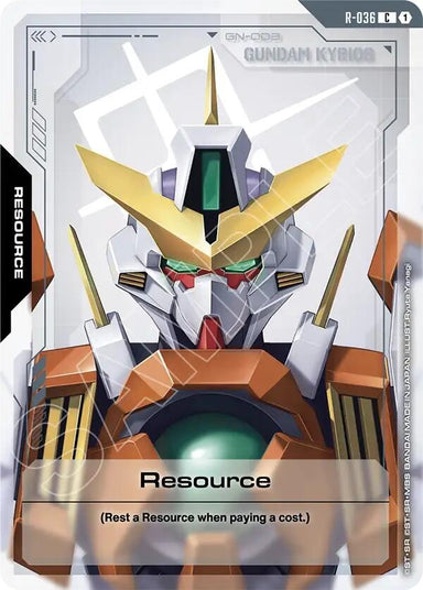 Image for Resource (R-036) (R-036) (Phantom Aria) - Gundam Card Game