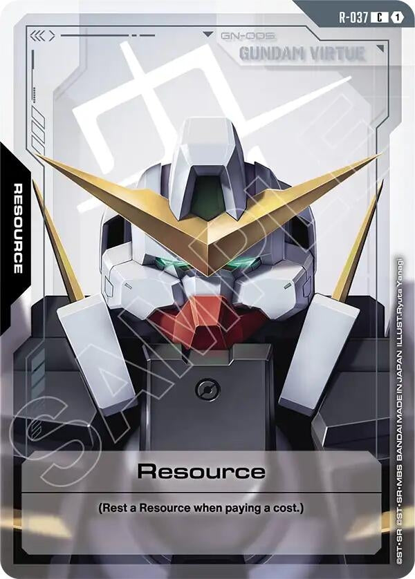 Image for Resource (R-037) (R-037) (Phantom Aria) - Gundam Card Game