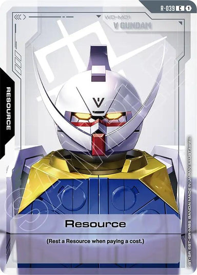 Image for Resource (R-039) (R-039) (Phantom Aria) - Gundam Card Game