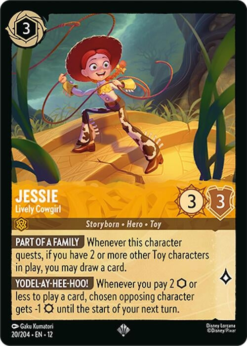 Image for Jessie - Lively Cowgirl (20/204) (Wilds Unknown) - Disney Lorcana