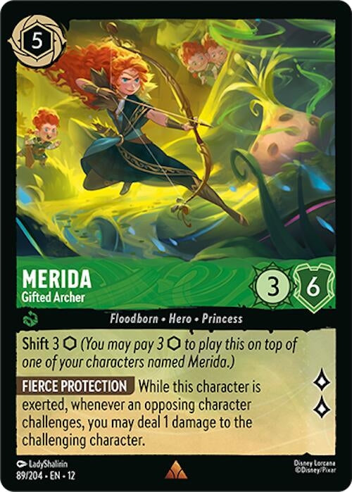 Image for Merida - Gifted Archer (89/204) (Wilds Unknown) - Disney Lorcana