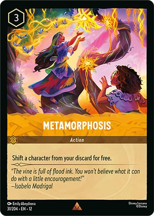 Image for Metamorphosis (31/204) (Wilds Unknown) - Disney Lorcana