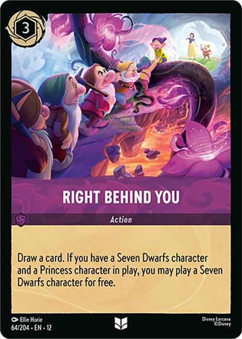 Image for Right Behind You (64/204) (Wilds Unknown) - Disney Lorcana