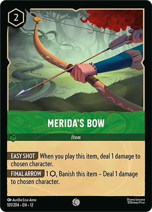 Image for Merida's Bow (101/204) (Wilds Unknown) - Disney Lorcana