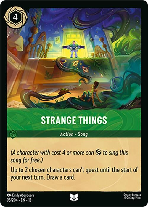 Image for Strange Things (95/204) (Wilds Unknown) - Disney Lorcana