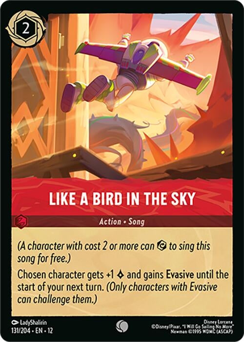 Image for Like A Bird In the Sky (131/204) (Wilds Unknown) - Disney Lorcana