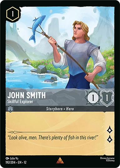 Image for John Smith - Skillful Explorer (192/204) (Wilds Unknown) - Disney Lorcana