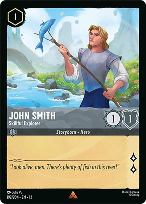 Image for John Smith - Skillful Explorer (192/204) (Wilds Unknown) - Disney Lorcana
