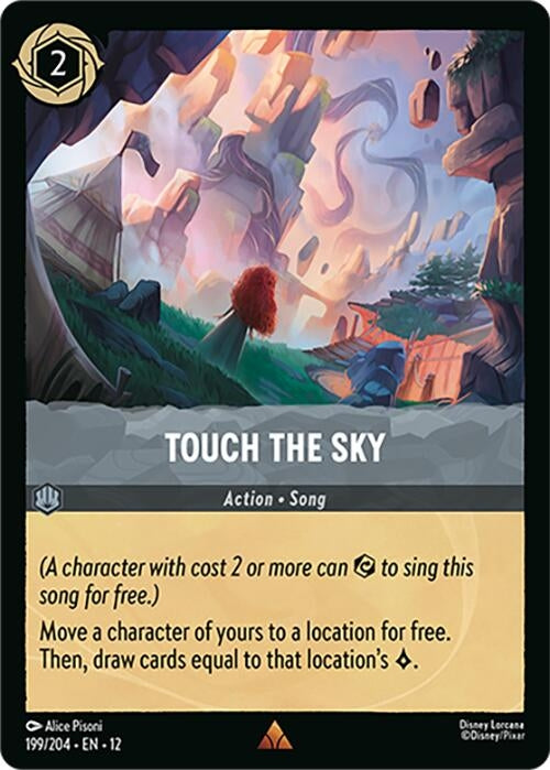 Image for Touch the Sky (199/204) (Wilds Unknown) - Disney Lorcana