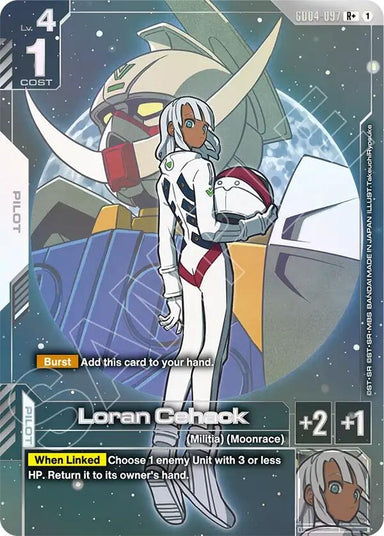 Image for Loran Cehack (R+) (GD04-097) (Phantom Aria) - Gundam Card Game