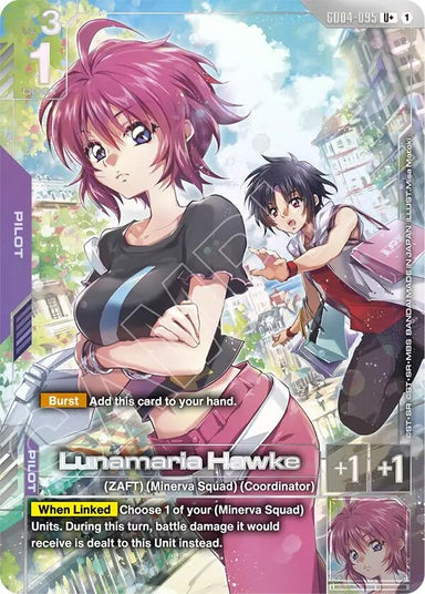 Image for Lunamaria Hawke (U+) (GD04-095) (Phantom Aria) - Gundam Card Game
