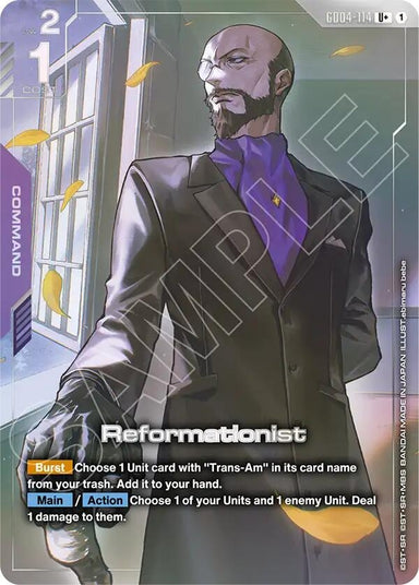 Image for Reformationist (U+) (GD04-114) (Phantom Aria) - Gundam Card Game
