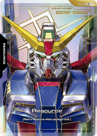 Image for Resource (R-038) (C++) (R-038) (Phantom Aria) - Gundam Card Game